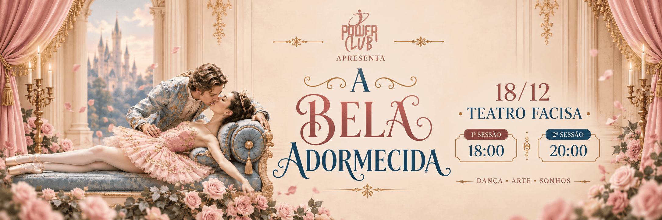 Dia 18/12 - A BELA ADORMECIDA 20H - 2ª SESSÃO