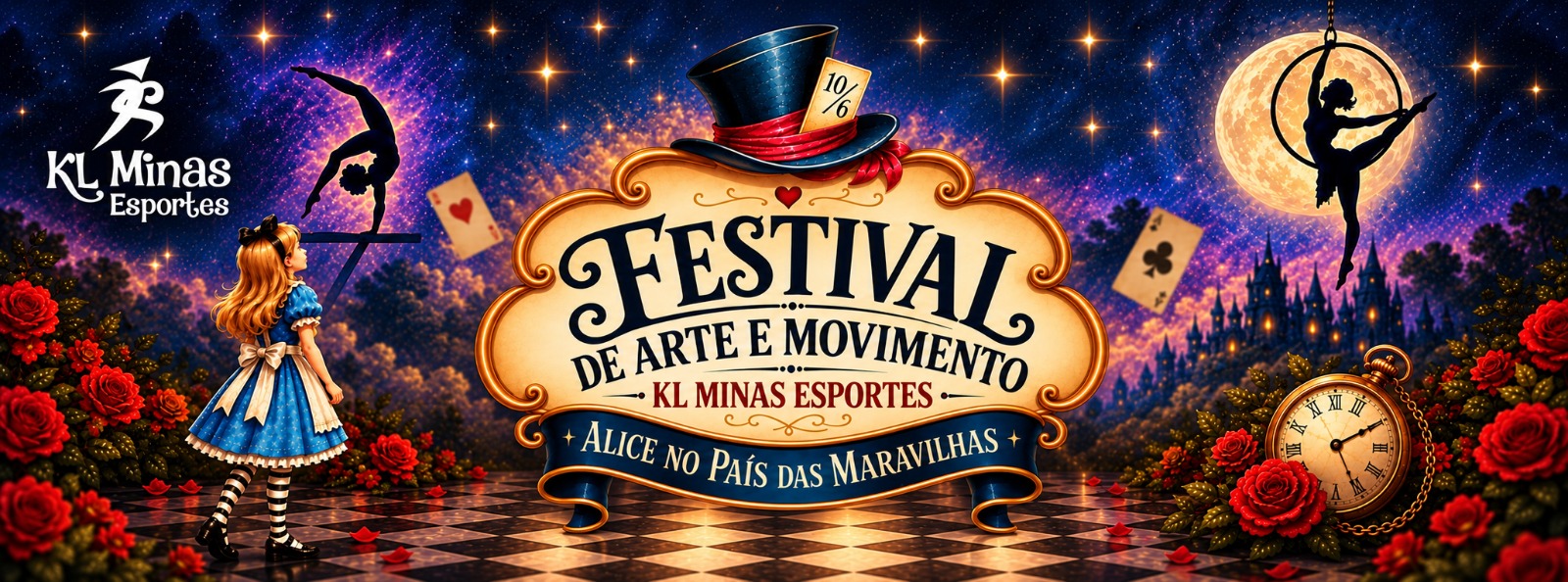 ALICE NO PAÍS DAS MARAVILHAS - Festival de Arte e Movimento KL Minas 2026