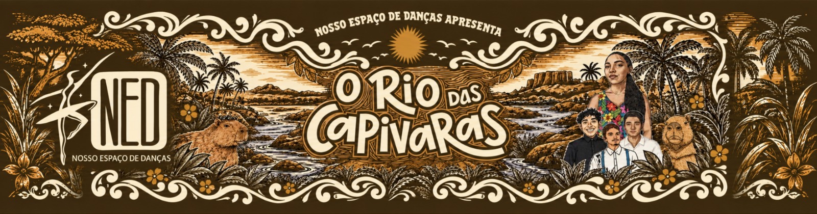 O Rio das Capivaras