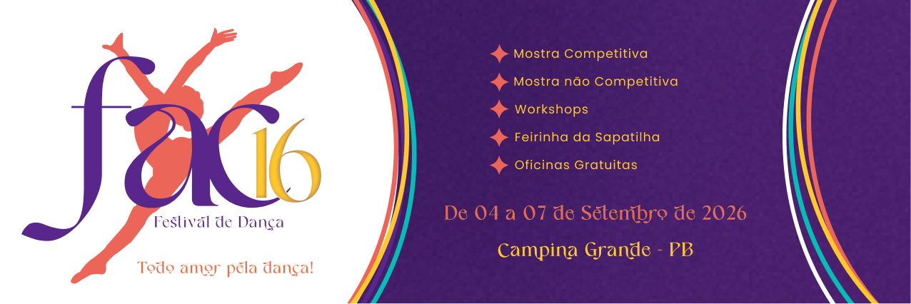 16º FAC Festival de Dança
