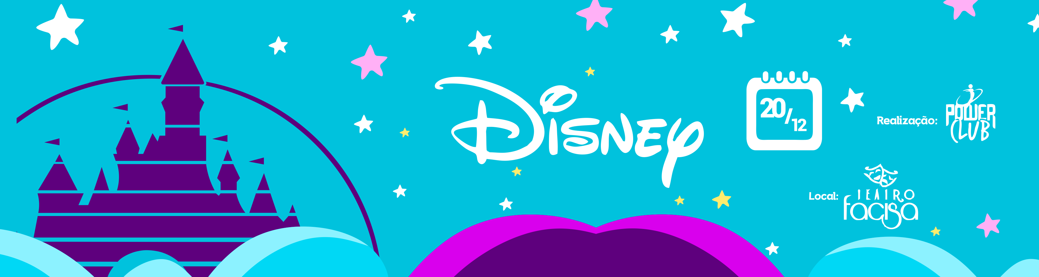Dia 20/12 - DISNEY 17H - 1ª SESSÃO